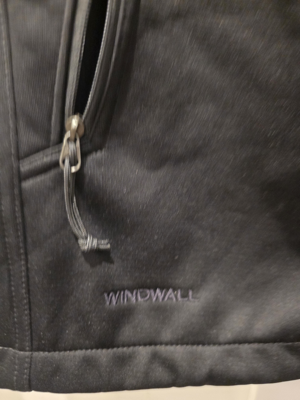 The North Face Vest Mens XL Black Softshell Windwall Bulleit Frontier Whiskey - Picture 4 of 10
